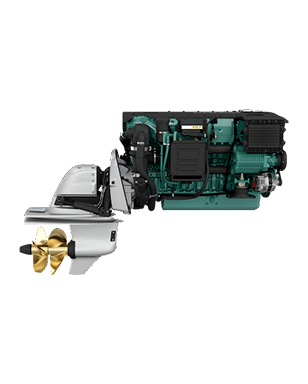 Volvo Penta 2 x D6-370 544 kW (740 ps)